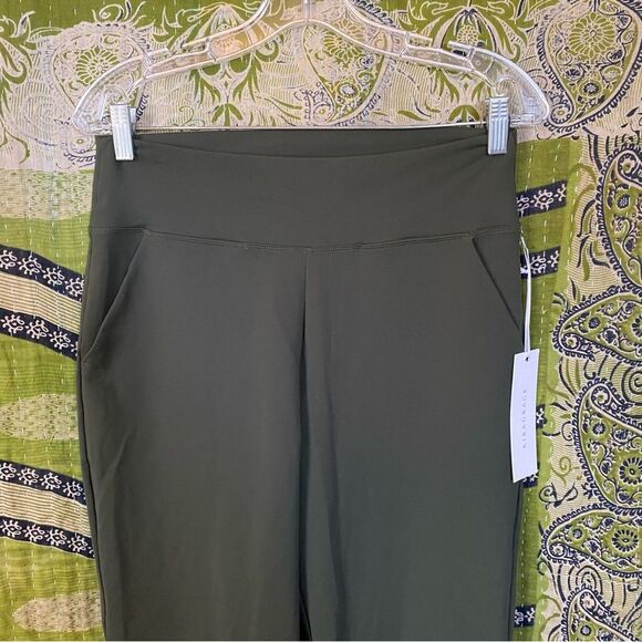 NWT Kira Grace Forest Green Nina Straight Leg Pant Size Medium - Picture 3 of 15